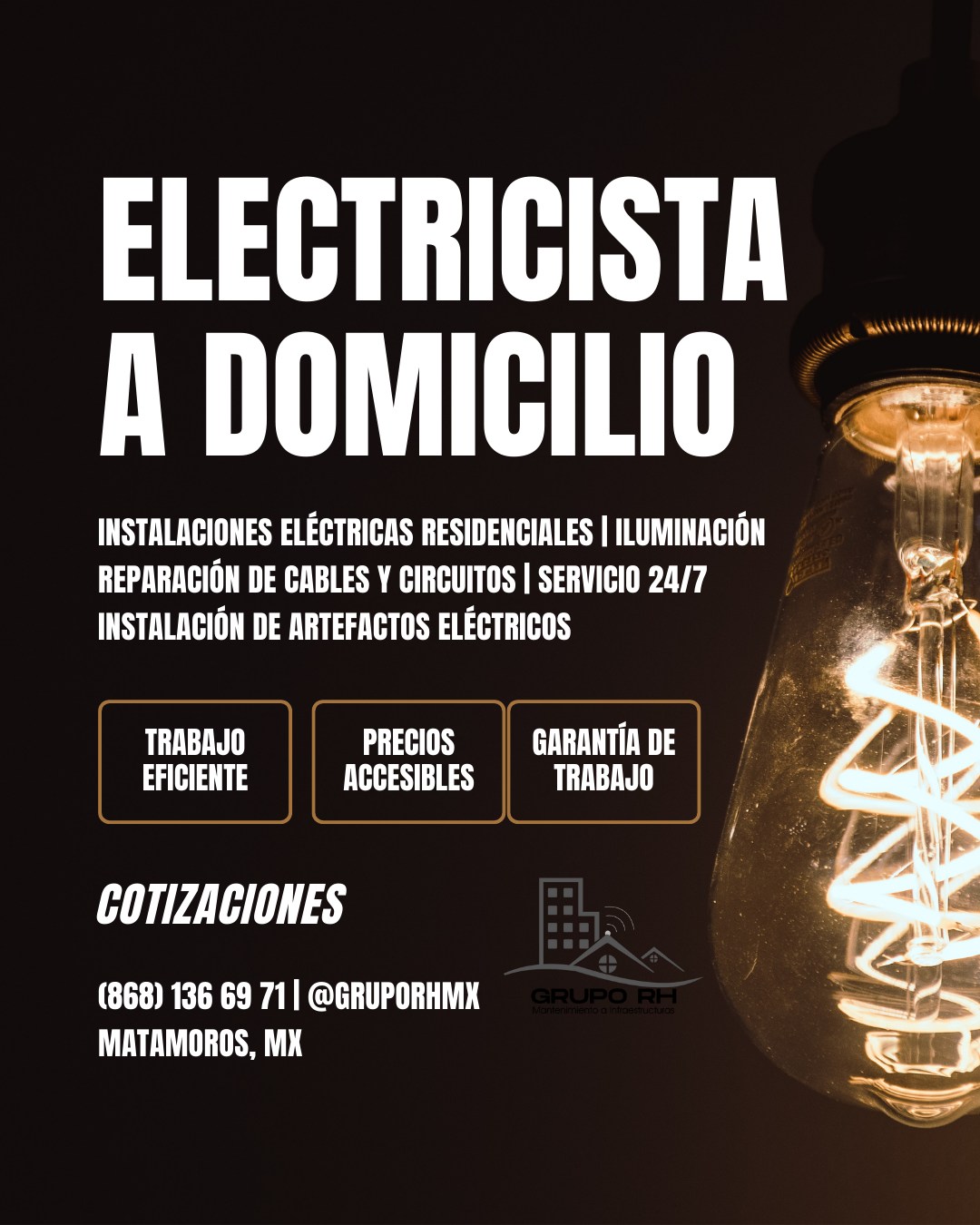 Instalación eléctrica comercial